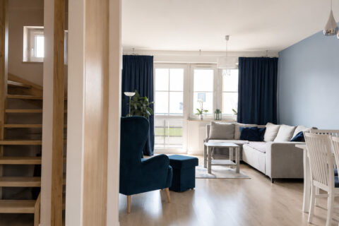 Dwupoziomowe 78,65&nbsp;m² Garaż, Wrotków, Zalew