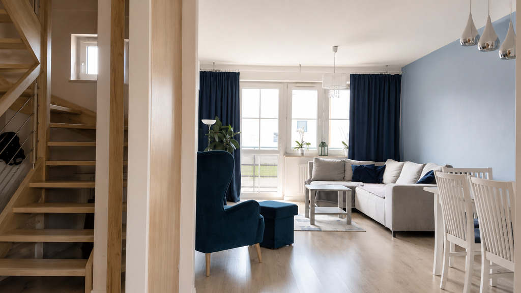 Dwupoziomowe 78,65&nbsp;m² Garaż, Wrotków, Zalew