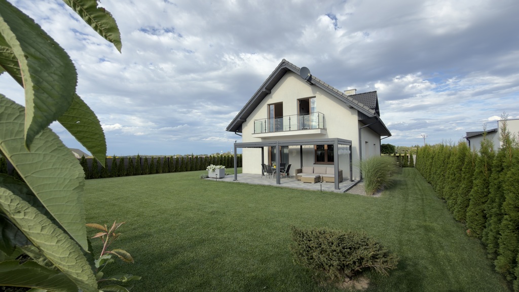 DOM WOLNOSTOJĄCY 5&nbsp;POKOI, DZIAŁKA 827&nbsp;m² KONOPNICA | WYSOKI STANDARD