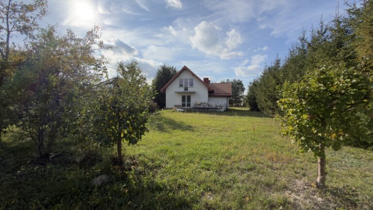 DOM OSMOLICE | DZIAŁKA 2396&nbsp;m² | GARAŻ | STAN SUROWY ZAMKNIĘTY